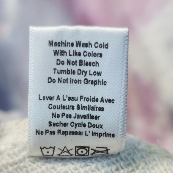 Spiritual Gangster Tie-Dye Cowl Neck Sweater - Pastel Hues - Picture 6 of 11